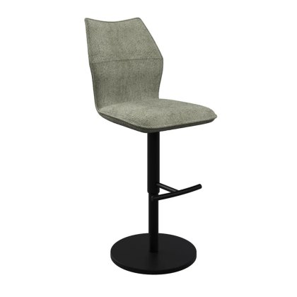 Rome - Bar Stool (Green Fabric)