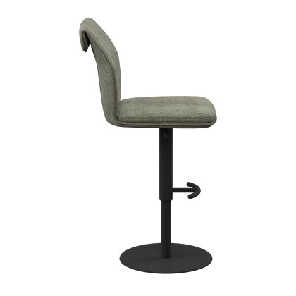 Venice - Bar Stool (Green Fabric)