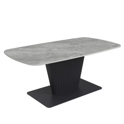 Florence - Coffee Table (Light Grey Ceramic)