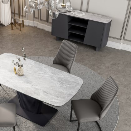 Florence - Sideboard (Light Grey Ceramic)