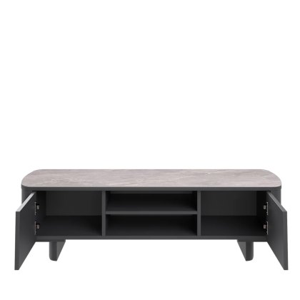 Florence - TV Unit (Light Grey Ceramic)