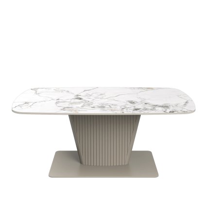 Florence - Coffee Table (White Ceramic)