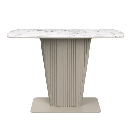 Florence - Console Table (White Ceramic) Florence - Console Table (White Ceramic)