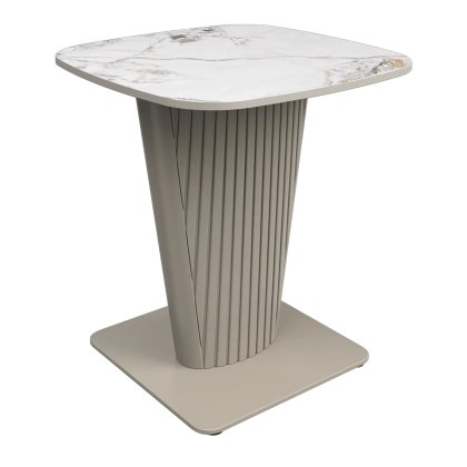 Florence - Side Table (White Ceramic) Florence - Side Table (White Ceramic)