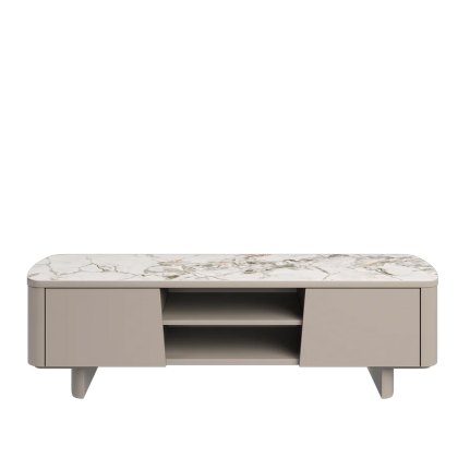 Florence - TV Unit (White Ceramic)