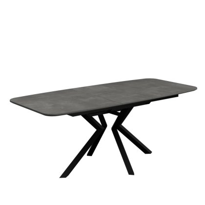 Sardinia - Large Extending Dining Table (Ceramic Look Grey)