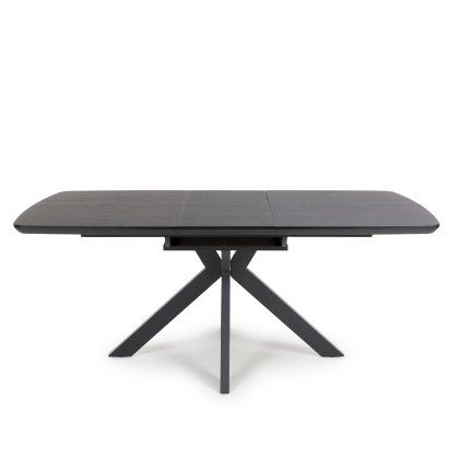 New Orleans - Extending Table (Black Ash 140cm - 180cm)