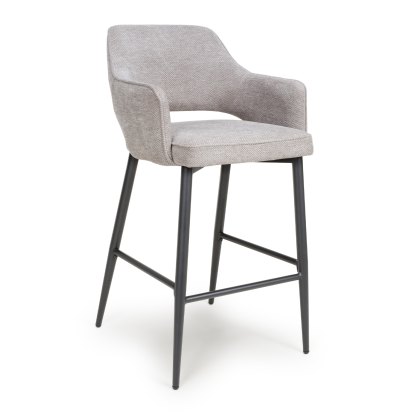 Ted - Bar Chair (Pewter)
