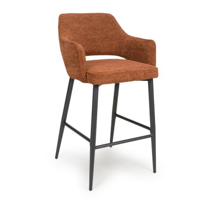 Ted - Bar Chair (Rust)
