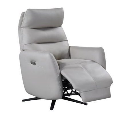 Nashville - Power Swivel Recliner Chair (Leather Cloud)