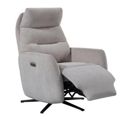 Nashville - Power Swivel Recliner Chair (Natural)