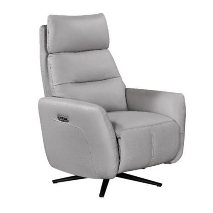 Nashville - Lift Swivel Recliner Chair (Leather Cloud)