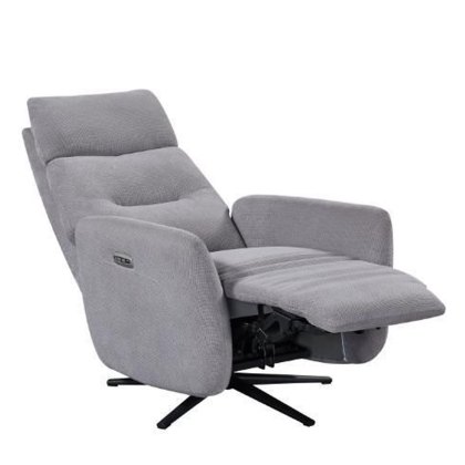 Nashville - Lift Swivel Recliner Chair (Pewter)