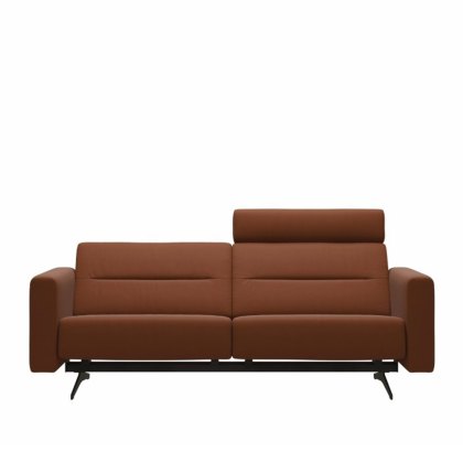 Stressless Stella Quickship - 2.5 Seat Sofa (Paloma Copper/Matt Black)