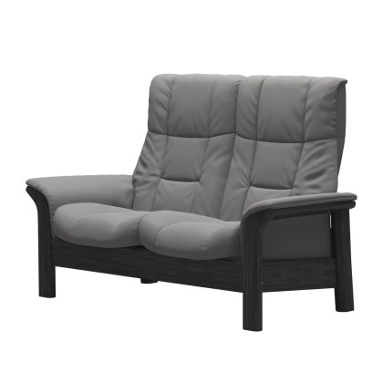Stressless Windsor Quickship - 2 Seat Sofa (Paloma Silver Grey/Grey) Stressless Windsor Quickship - 2 Seat Sofa (Paloma Silver Grey/Grey)