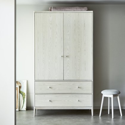 Ercol Salina Bedroom - 2 Door Wardrobe