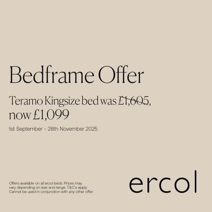 Ercol Teramo - King Size Bed Frame (150cm)