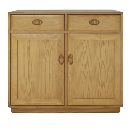 Ercol Windsor - Two Door High Sideboard Ercol Windsor - Two Door High Sideboard