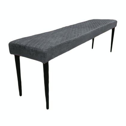 Charlie - Bench (Grey Fabric)