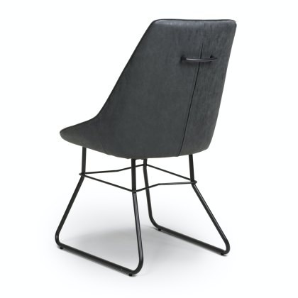 Cooper - Dining Chair (Wax Grey PU)