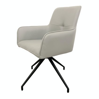 Nix - Chair (Taupe Faux Leather)