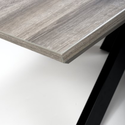Prescot - Extending Dining Table 180-220cm (Grey)