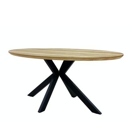 Prescot - Oval Dining Table 180cm (Oak)