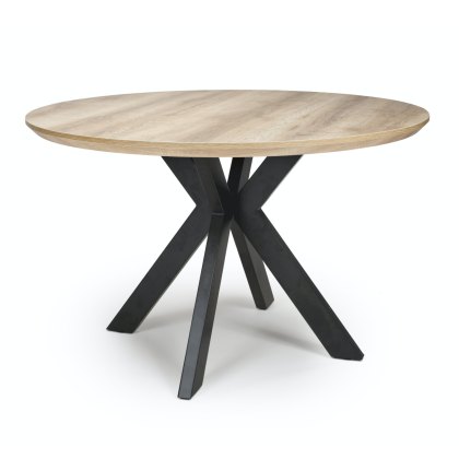 Prescot - Round Dining Table 120cm (Oak)