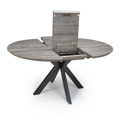 Prescot - Round Extending Dining Table (Grey)