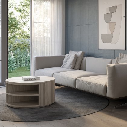 Wexford - Circular Coffee Table with Swivel Function