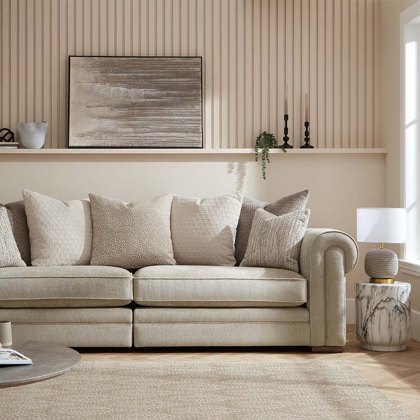 Paris - Extra Large Sofa (Pillow Back)