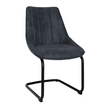 Liberty - Cantilever Dining Chair (Grey)