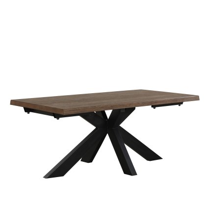 Texas - Dining Table with Metal Star Base (180cm)