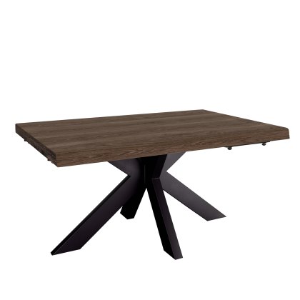 Texas - Dining Table with Metal Star Base (140cm)
