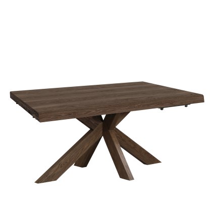 Texas - Dining Table with Wooden Star Base (140cm)