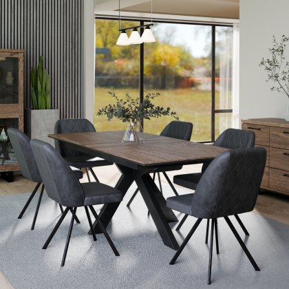 Texas - Pop Up Extending Dining Table
