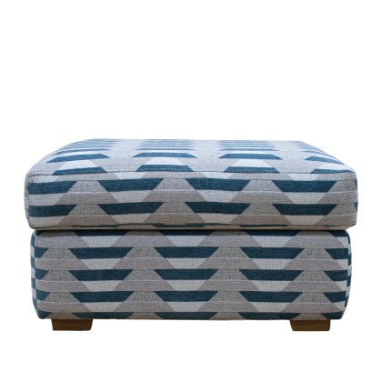 G Plan Seattle - Footstool with Wood Feet