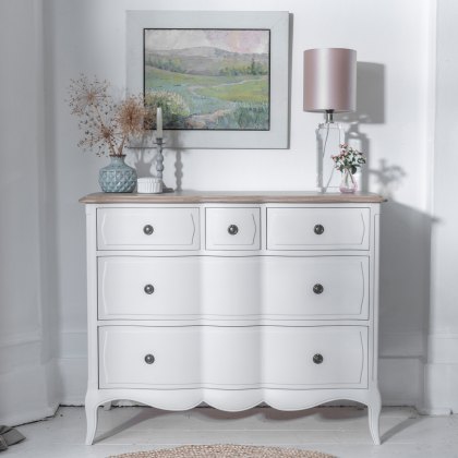 Amelie - Five Drawer Small Chest