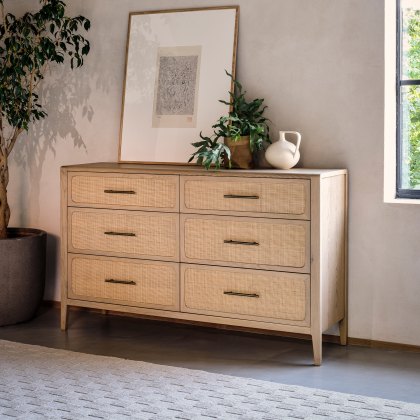 Casera - Wide Six Drawer Chest