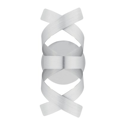 Dar - Rawley Wall Light Brushed Aluminium