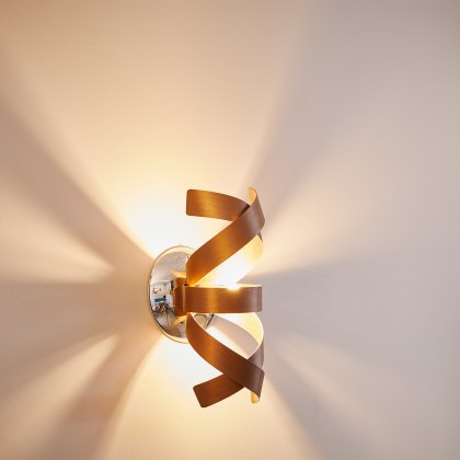 Dar - Rawley Wall Light (Brushed Copper)