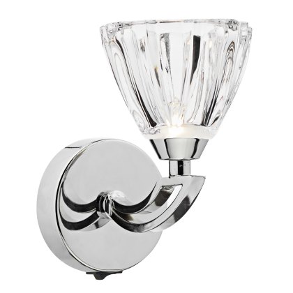 Dar - Vito Single Wall Bracket Polished Chrome
