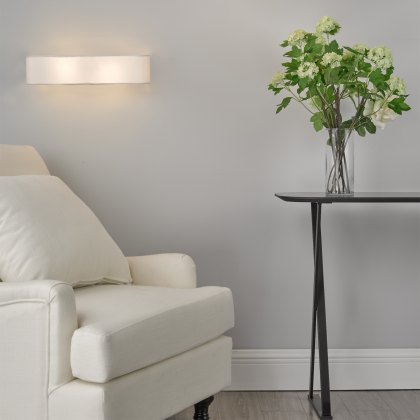Dar - Ronda 2 Light Wall Light Ivory