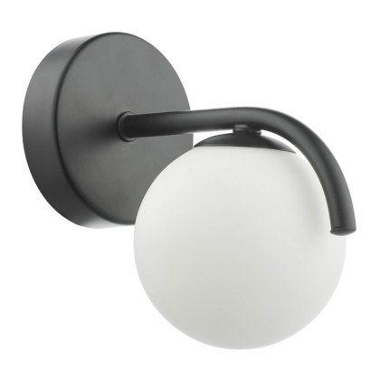 Dar - Orlena Wall Light (Black)