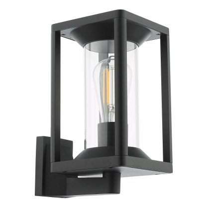 Dar - Mackenzie Outdoor Black Wall Light
