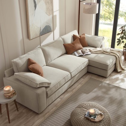 Madrid - Large Chaise Sofa (RHF)