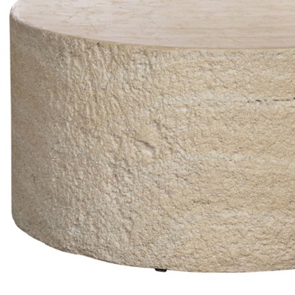 Dynasty - Coffee Table With Textured Side