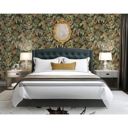 Esselle - Bird of Paradise Black Wallpaper