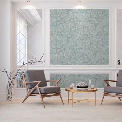 Esselle - Heritage Trail Blue Wallpaper