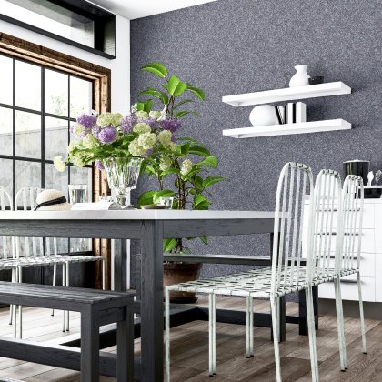 Esselle - Quartz Navy Wallpaper